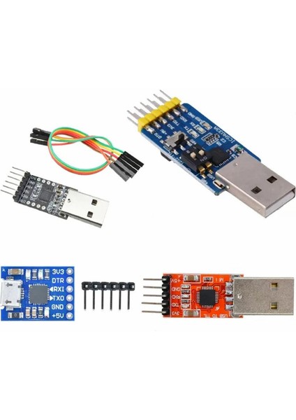 CP2102 USB 2.0 Uart Ttl 5pın Konnektör Modülü Seri Dönüştürücü Stc FT232 CH340 PL2303 CP2102 Mikro USB Aduino Için Değiştirin (Yurt Dışından)