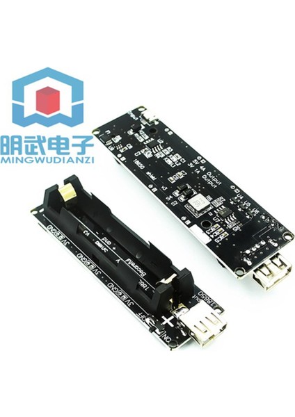 Raspberry Pie ile Uyumlu 18650 Pil Tutucu V3 Geliştirme Kartı Raspberry Pi 3 Aşırı Şarj Koruması 5V (Yurt Dışından)
