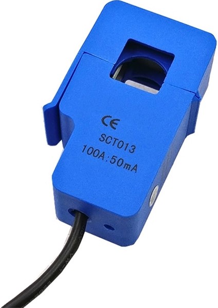 SCT-013-000 10A 20A 30A 50A 60A 100A Non-Invazif Bölünmüş Çekirdek Akım Trafosu Ac Akım Sensörü (Yurt Dışından)