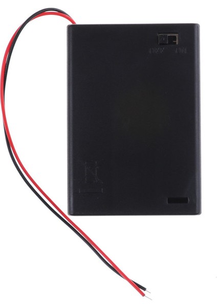 4.5V 3 Aa Pil Tutucu Kılıf Hücresi, Açık/kapalı Geçiş Anahtarı Kutusu Paketi Kapağı Karşılaşması (Yurt Dışından)