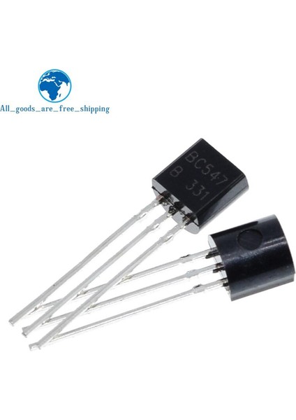 100 Adet/torba BC547 To-92 45V / 0.1A Npn Transistör Düşük Güç (Yurt Dışından)