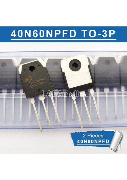 【ayak Kanepe】2 Adet Orijinal 40N60NPFD To-3p 40N60FD1 40N60 SGT40N60NPFD TO3P 600 V 40A Igbt Transistör Invertör Kaynak Makınesi Için Yepyeni (Yurt Dışından)
