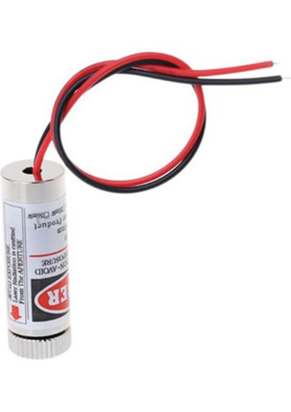 650NM 5mw Ayarlanabilir Lazer Kafası Kırmızı Nokta/çizgi/çapraz Lazer Modül Kafası Cam Lens Odaklanabilir Endüstriyel Sınıf 3V 5V (Yurt Dışından) indirimleri