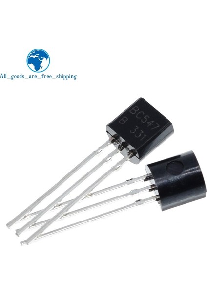 100 Adet/torba BC547 To-92 45V / 0.1A Npn Transistör Düşük Güç (Yurt Dışından)