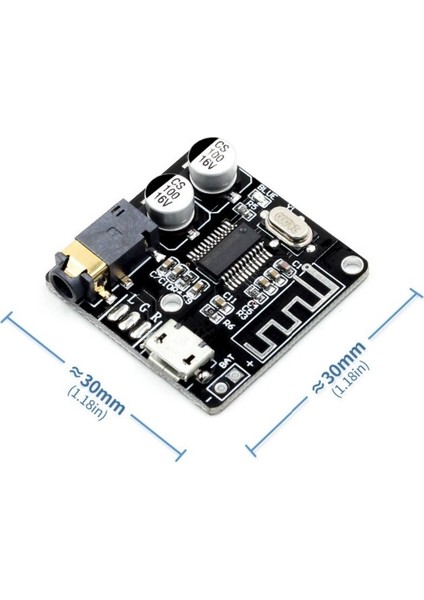 VHM-314 Bluetooth Ses Alıcı Kurulu Bluetooth 5.0 Mp3 Kayıpsız Dekoder Kurulu Kablosuz Stereo Müzik Modülü (Yurt Dışından)