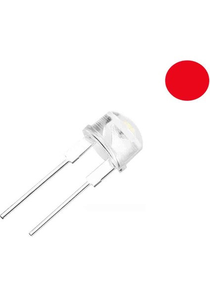 20 Adet F8 8mm Hasır Şapka LED Yayan Diyot Mikro Gösterge Beyaz Kırmızı Yeşil Mavi Sarı Turuncu Uv Rgb Yanıp Sönen 0.5W Dıy Ampul (Yurt Dışından)