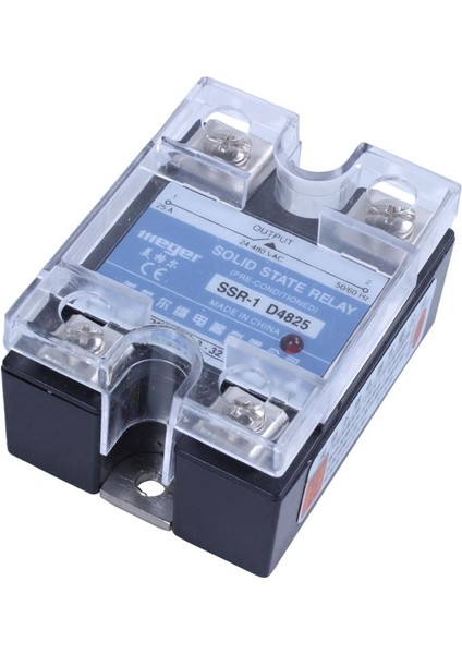 Mgr-1 D4825 Tek Fazlı Katı Hal Röle Ssr 25A Dc 3-32 V Ac 24-480 V (Yurt Dışından)