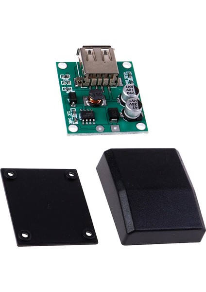 1pc 5V 2A USB Şarj Voltaj Kontrol Regülatörü Güneş Paneli Modülü Kılıflı (Yurt Dışından)