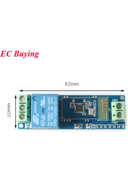 Ble Röle Modülü 1 2 4 Yollu Kanal Dc 12 V Internet Akıllı Uzaktan Kumanda Cep Telefonu Anahtarı Kablosuz Röle Modülü (Yurt Dışından)