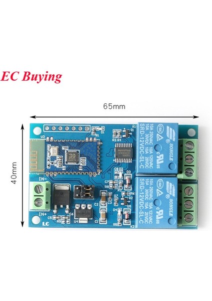 Ble Röle Modülü 1 2 4 Yollu Kanal Dc 12 V Internet Akıllı Uzaktan Kumanda Cep Telefonu Anahtarı Kablosuz Röle Modülü (Yurt Dışından)