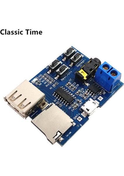 1 Adet Tf Kart U Disk Mp3 Formatı Dekoder Devre Kartı Modülü Amplifikatör Kod Çözme Ses Çalar (Yurt Dışından)