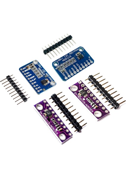 16 Bit I2C ADS1115 ADS1015 Modülü Adc 4 Kanallı Pro Kazanç Amplifikatörü 2.0V Ila 5.5V Arduino Rpi Için (Yurt Dışından)