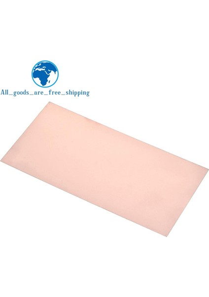 100X200X1.5MM Tek Taraflı Bakır Kaplı Plaka Devre Kartı Fr4 Laminat (Yurt Dışından)