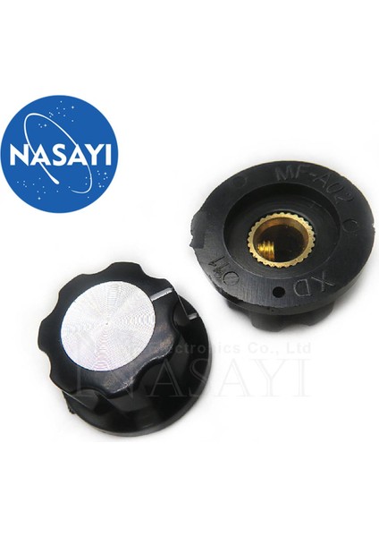 10 Adet MF-A02 Potansiyometre Topuzu WH118/WX050 Bakalit Topuzu/şapka Iç Delik 6mm (Yurt Dışından)