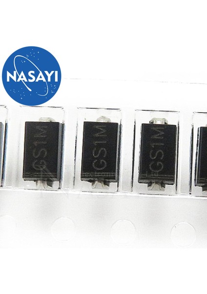 10 Adet Smd Doğrultucu Diyot GS1M Sma DO-214AA 1A 1000V Hızlı Kurtarma (Yurt Dışından)