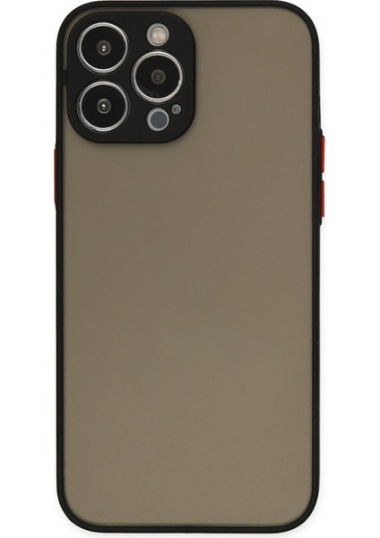 Iphone 13 Pro Kılıf Montreal Silikon Kapak - Siyah 300099