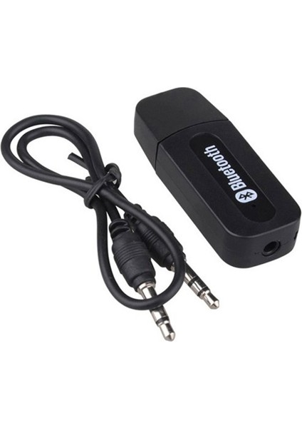 Tereo 3.5 Bluetooth Alıcısı Kablosuz Araç Müzik Ses Blutooth Adaptörü 3.5mm (Yurt Dışından)