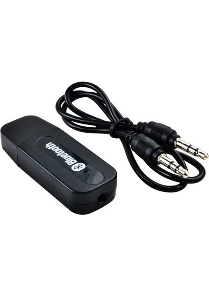 Tereo 3.5 Bluetooth Alıcısı Kablosuz Araç Müzik Ses Blutooth Adaptörü 3.5mm (Yurt Dışından)