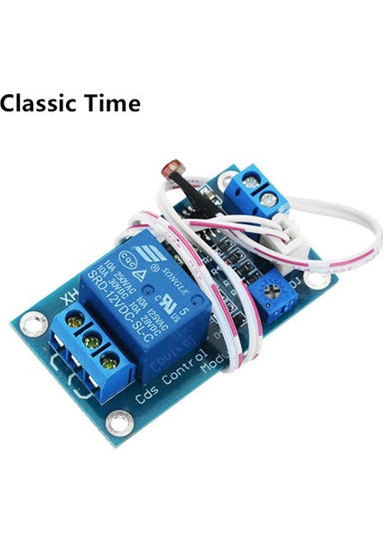XH-M131 Dc 12V Işık Kontrol Anahtarı Fotodirenç Röle Modülü Algılama Sensörü Parlaklık Kontrolü (Yurt Dışından)