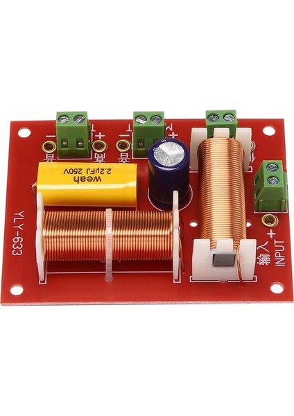 2 Adet 200W 3 Yollu Ses Hoparlör Crossover Tiz + Orta Kademe + Bas Bağımsız Crossover Hoparlörler Filtre Frekans Bölücü (Yurt Dışından)