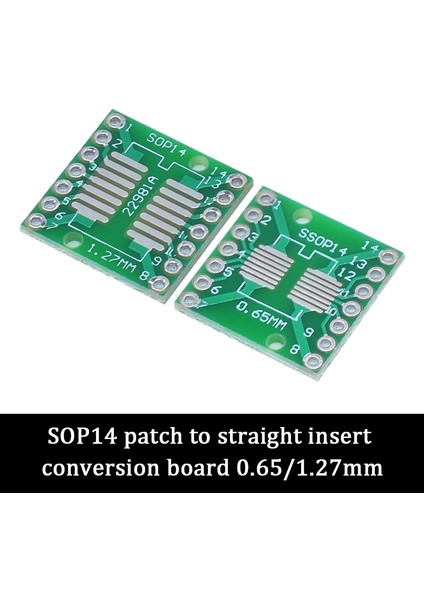 Sop8 SOP10 SOP14 SOP16 20 24 28 56 Dönüş Dıp/smd Dıp Ic Adaptör Soketi Tssop Soıc Ssop Kurulu Dönüştürücü Plaka 0.65MM 1.27MM (Yurt Dışından)