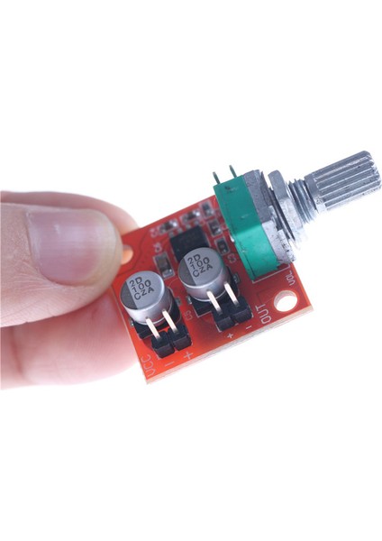 LM386 Elektret Mikrofon Güç Amplifikatörü Kartı Kazanç 200 Kez Dc 3.7V-12V (Yurt Dışından)