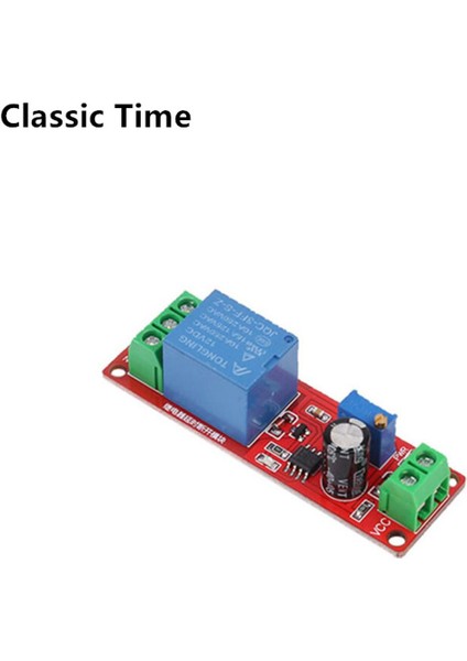 Gecikme Zamanlayıcı Rölesi Bağlantı Kesme Rölesi Modülü Zaman Geciktirme Anahtarı Dc 12V Robot ve Akıllı Araba Dıy Elektronik (Yurt Dışından)