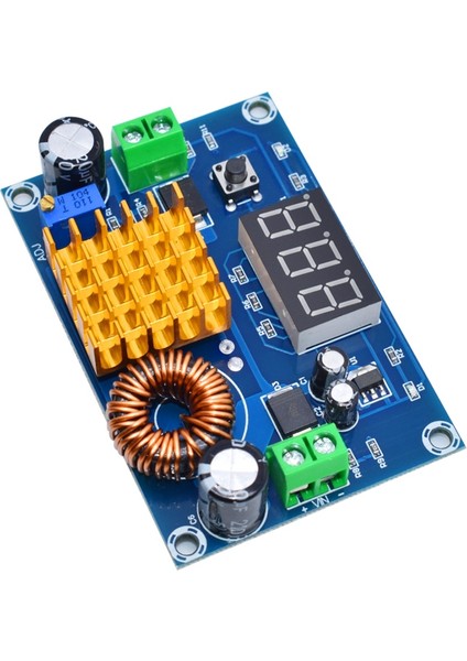 XH-M411 Dc 3V-35V Dc 5V-45V Boost Modülü Dijital Voltmetre Dc-Dc Yükseltme Modülü Boost Dönüştürücü Kartı 5A Güç Ayarlanabilir Gerilim (Yurt Dışından)