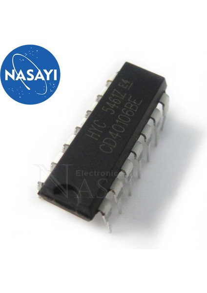 10 Adet CD40106BE CD40106 Dıp-14 (Yurt Dışından)