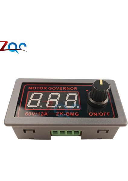 Dc 9-60V 12V 24V 48V 12A 500W Jeneratör Pwm Dc Motor Hız Kontrol Regülatörü Ayarlanabilir LED Dijital Ekran Kodlayıcı (Yurt Dışından)