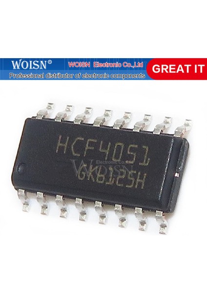 10 Adet HCF4051 4051 Sop-16 (Yurt Dışından)