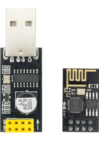 1 Adet Usb'den ESP8266 Modülüne Esp-01 ESP-01S USB Adaptör Panosu Kablosuz Iletişim Mikrodenetleyici Geliştirme (Yurt Dışından)