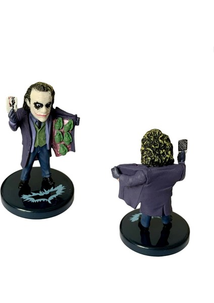 1 Adet Film Palyaço Aksiyon Figürleri Joker Pvc Model Heykel Koleksiyonu 5 Çeşit Stil Çocuk Hediye Oyuncak (Yurt Dışından)