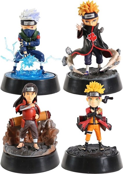 [anime Modeli] Naruto Shippuden Uzumaki Naruto Hatake Kakashi Senju Hashirama Ağrı Pvc Brinquedos Koleksiyonu Şekil Oyuncak Noel Hediyesi Için (Yurt Dışından)