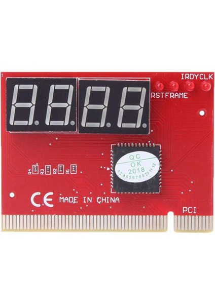 Bilgisayar Analizi Pci Posta Kartı Anakart LED 4 Haneli Teşhis Testi Pc Analizörü Ağ Onarım Aracı Kiti (Yurt Dışından)