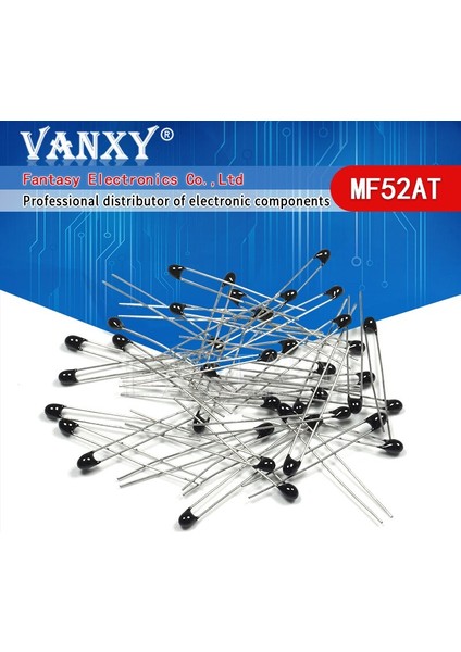 100 Adet NTC-MF52AT Ntc Termistör Sıcaklık Sensörü Ntc Termistör 100K Ntc MF52AT MF52 3950 100 K Ohm Ntc 3950 1% NTC-100K/3950 (Yurt Dışından) fiyatları
