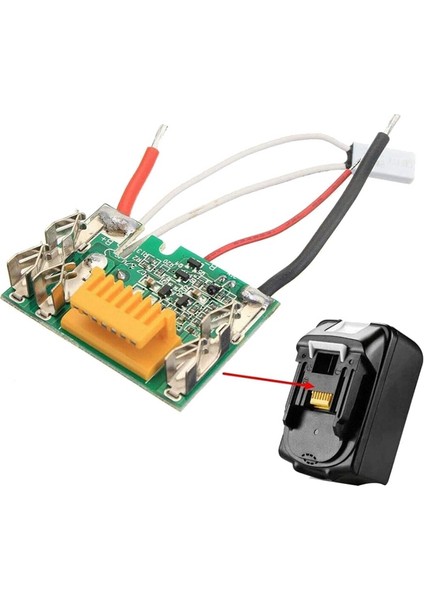 2 Adet Devre Modülü Kartı Parçaları 18 V Çip Kurulu Değiştirme Makita BL1830 BL1840 BL1850 LXT400 (Yurt Dışından)