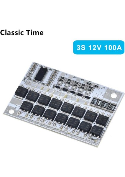 3s/4s/5s Bms 12V 16.8V 21V 3.7V 100A Li-Ion Lmo Üçlü Lityum Pil Koruma Devre Li-Polimer Denge Şarj Modülü (Yurt Dışından)