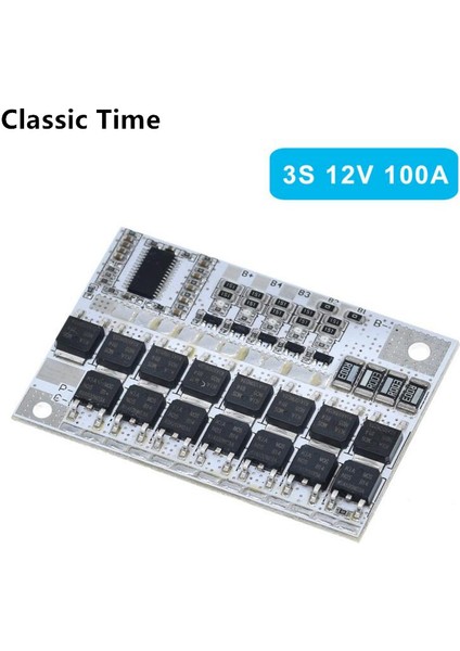 3s/4s/5s Bms 12V 16.8V 21V 3.7V 100A Li-Ion Lmo Üçlü Lityum Pil Koruma Devre Li-Polimer Denge Şarj Modülü (Yurt Dışından)