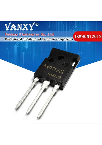 10 Adet IKW40N120T2 TO-247 K40T1202 TO247 IKW40N120 Igbt 40A 1200V 40T1202 Yeni Orijinal (Yurt Dışından)