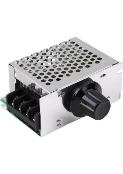 Icoco 4000W 220V Scr Voltaj Regülatörü Motor Hız Kontrol Cihazı Karartma Termostatı (Yurt Dışından)