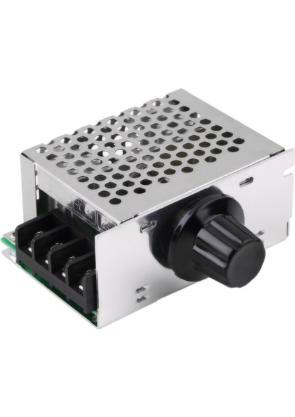 Icoco 4000W 220V Scr Voltaj Regülatörü Motor Hız Kontrol Cihazı Karartma Termostatı (Yurt Dışından)