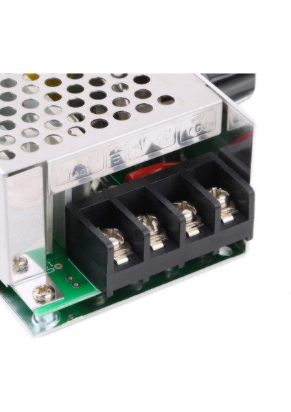 Icoco 4000W 220V Scr Voltaj Regülatörü Motor Hız Kontrol Cihazı Karartma Termostatı (Yurt Dışından)