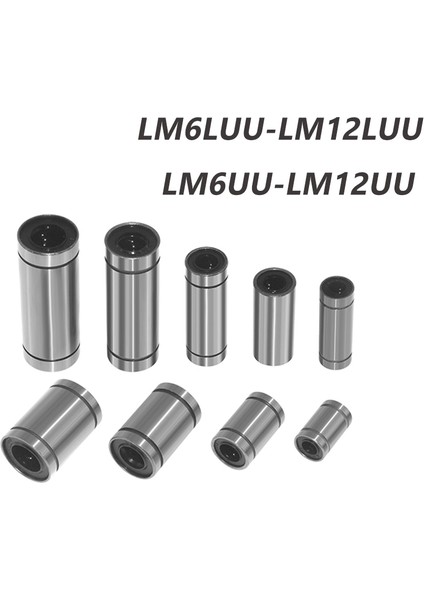 3D Parça Lineer Rulmanlar Bilyalı Rulman Burç LM6UU/LM8UU Burç Burç Alüminyum Lineer Burç Cnc Lineer Mil Bilyalı (Yurt Dışından) fiyatları