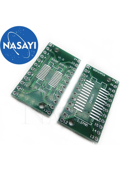 SOP24 SSOP24 TSSOP24 Smd'den Hat Içi Dıp 0,65/1,27 mm Adaptör Kartına (Yurt Dışından)