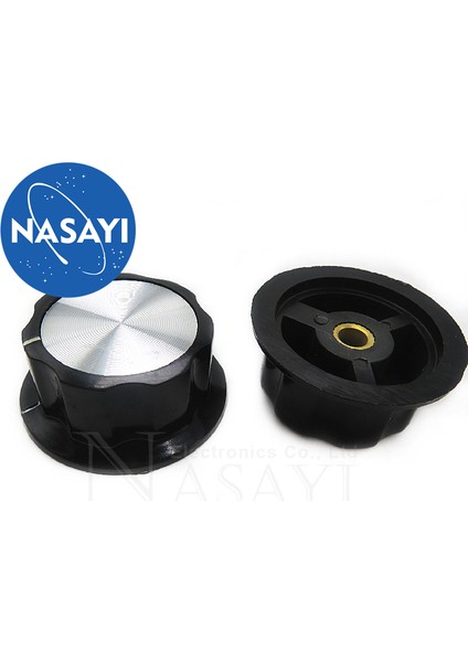 Adet MF-A05 Potansiyometre Topuzu WH118/WX050 Bakalit Topuzu/şapka Iç Delik 6mm (Yurt Dışından)