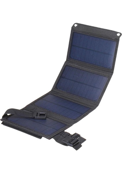 Kamp Cep Telefonu Tablet Cihazları Bankası Için USB Çıkışlı Solar Şarj Cihazı ile Katlanabilir Güneş Paneli Güneş Pili (Yurt Dışından)