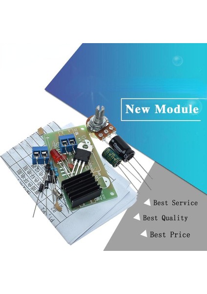 LM317 Ayarlanabilir Sürekli Ayarlanabilir Tedarik Dıy Öğretim Eğitim Parçaları (Yurt Dışından)
