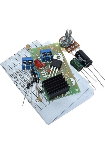 LM317 Ayarlanabilir Sürekli Ayarlanabilir Tedarik Dıy Öğretim Eğitim Parçaları (Yurt Dışından)