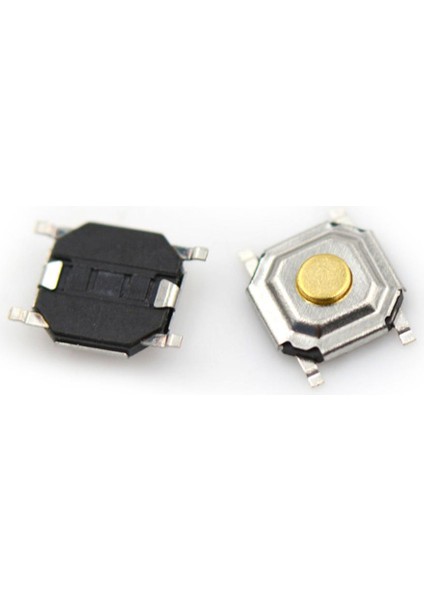 20 Adet 4*4*1.5mm Işık Dokunmatik Anahtarı Açma/kapama Mikro Anahtar Tuşları Düğmesi Smd 4pin Anahtarları Karşılaşma (Yurt Dışından)